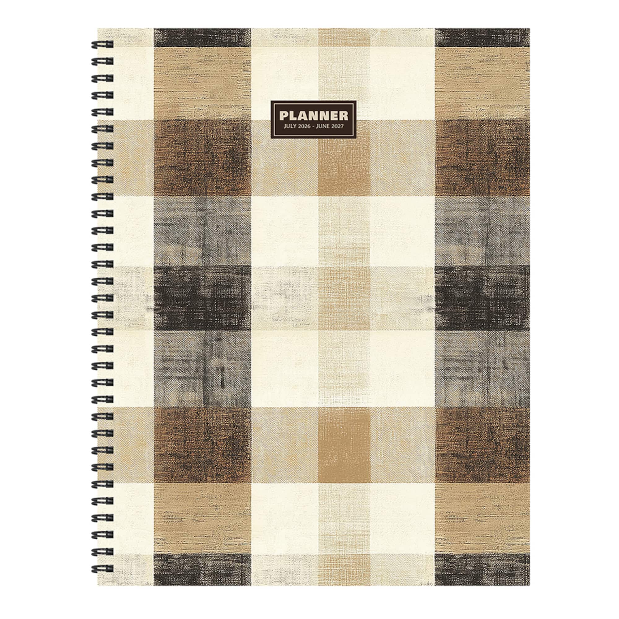 TF Publishing Large Checkered Cowboy Weekly Monthly Planner